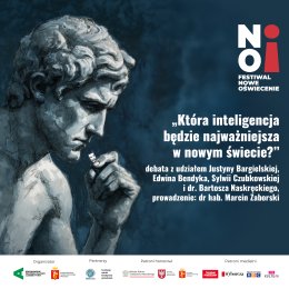 „Która inteligencja będzie najważniejsza w nowym świecie?” | debata z udziałem Edwina Bendyka, Justyny Bargielskiej, Sylwii Czubkowskiej i dr. Bartosza Naskręckiego | prowadzenie: dr hab. Marcin Zaborski