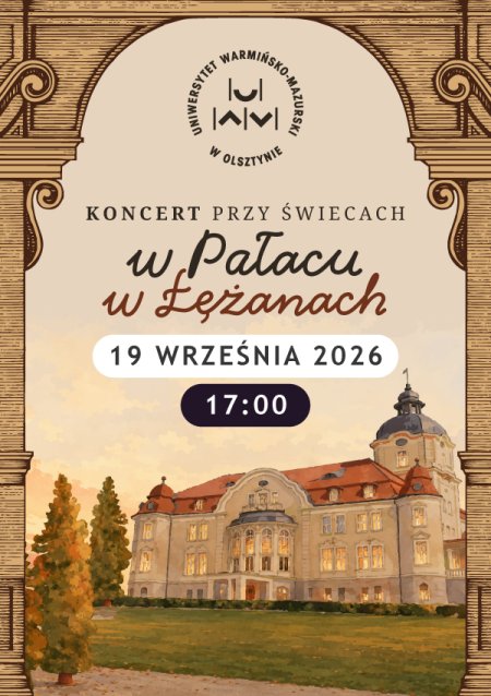 Wrześniowy koncert przy Świecach w Pałacu w Łężanach
