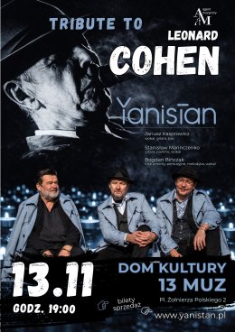 TRIBUTE TO LEONARD COHEN | Yanistan – koncert
