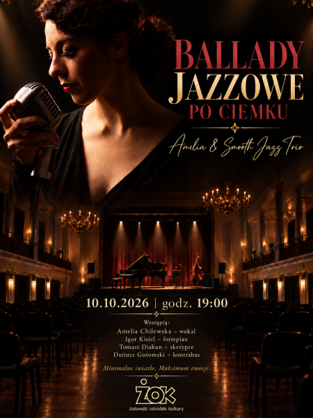 Ballady jazzowe po ciemku - Amelia & Smooth Jazz Trio
