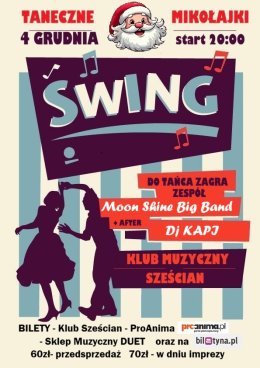 Swingowe mikołajki z zespołem Moon Shine Big Band