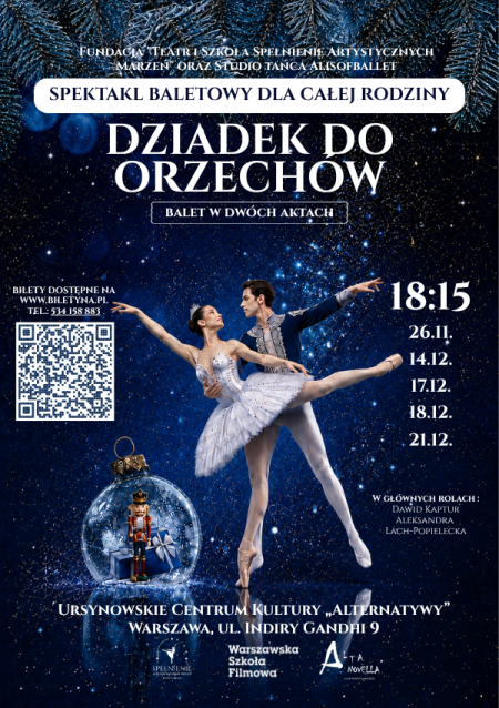 Koncert familijny. DZIADEK DO ORZECHÓW I KRÓL MYSZY