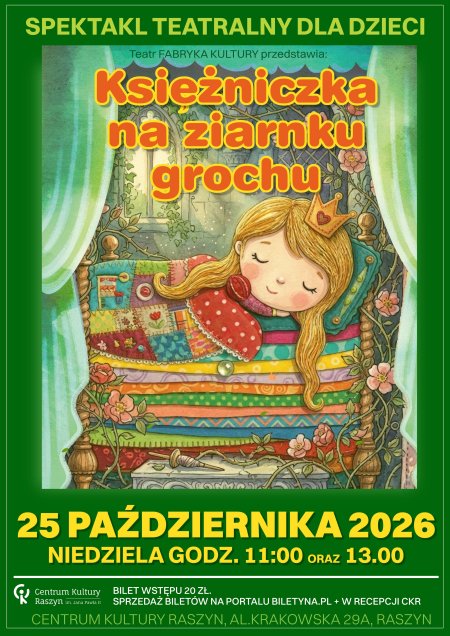 Teatr Fabryka Kultury - Księżniczka na Ziarnku Grochu