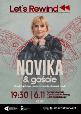 „Let’s Rewind: NOVIKA i goście” (Smolik, Loco Star) | klasyki trip hopu, nowe aranżacje piosenek Noviki