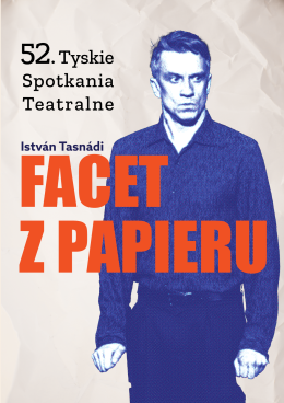 Facet z papieru