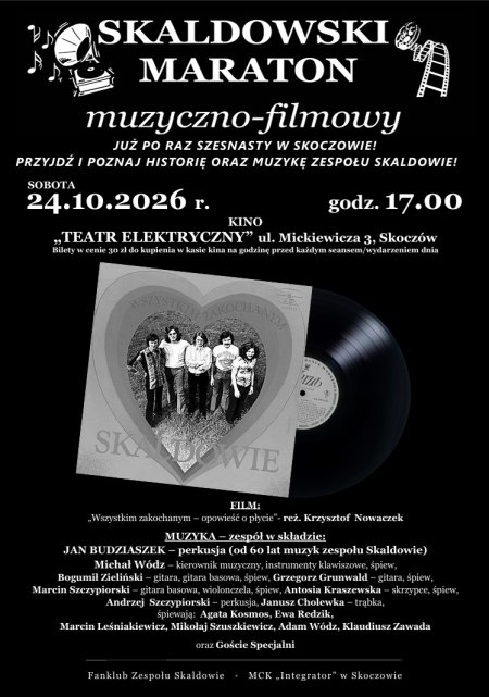 XVI Skaldowski Maraton Muzyczno-Filmowy w Teatrze Elektrycznym