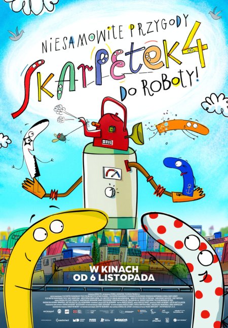 Niesamowite przygody skarpetek 4. Do roboty!