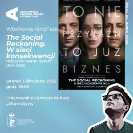 Wtorkowa Kinofaza | „The Social Reckoning: W sieci konsekwencji” | reżyseria: Aaron Sorkin | USA 2026