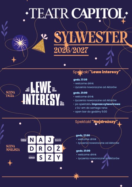 Lewe interesy - Sylwester