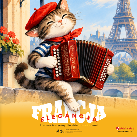 Poranek Muzyczny dla dzieci z rodzicami - Francja Elegancja
