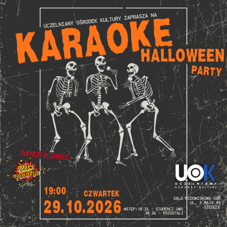 Halloween karaoke party