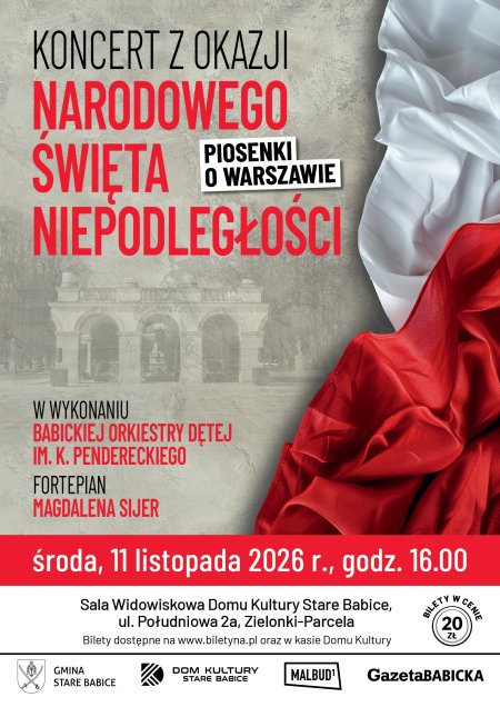 Koncert z okazji Narodowego Święta Niepodległości