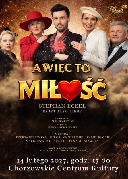 Spektakl komediowy "A więc to miłość"