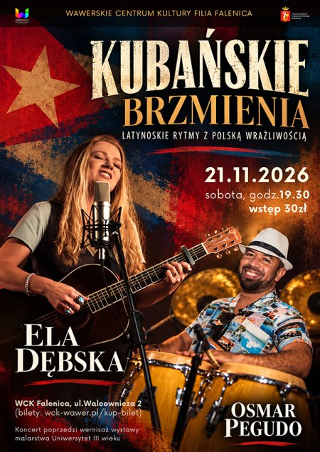 Koncert Eli Dębskiej z Zespołem - "Kubańskie rytmy z polską wrażliwością"
