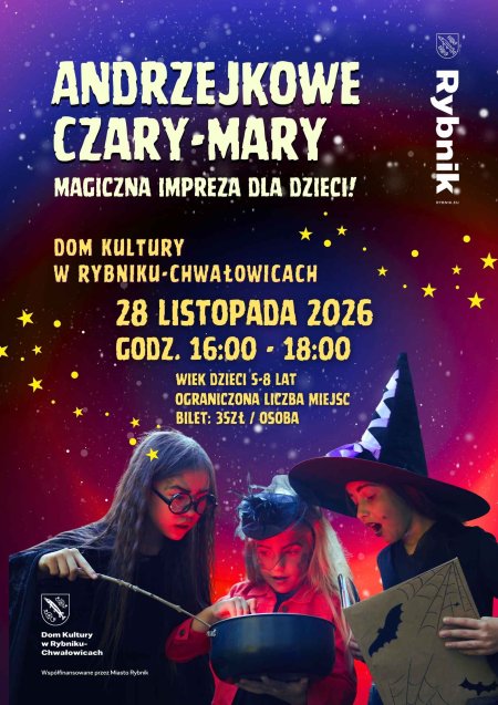 Andrzejkowe Czary-Mary. Magiczna impreza dla dzieci.