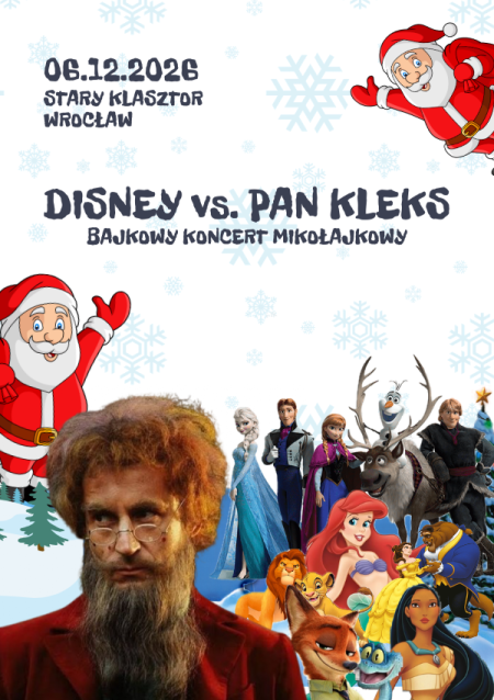 Disney vs. Pan Kleks - Bajkowy Koncert Mikołajkowy