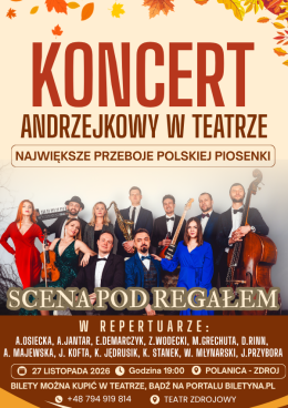 Andrzejkowa noc przebojów || Artyści sceny pod regałem - koncert andrzejkowy