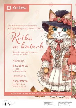 „Kotka w butach”- spektakl muzyczny, Teatrzyk Muzyczny Kamyczek
