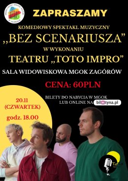 ToTo Impro - Komediowy spektakl muzyczny