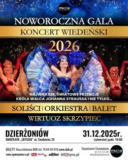 SYLWESTROWA GALA 2025  – Koncert Wiedeński