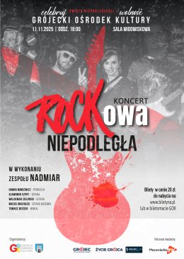 Rockowa Niepodległa: Celebruj Wolność w Grójeckim Ośrodku Kultury!
