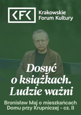 Maj o mieszkańcach Domu przy Krupniczej - cz. II | Dosyć o książkach. Ludzie ważni