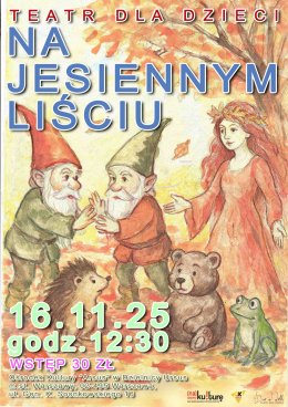 Bajka dla dzieci pt."Na jesiennym liściu"