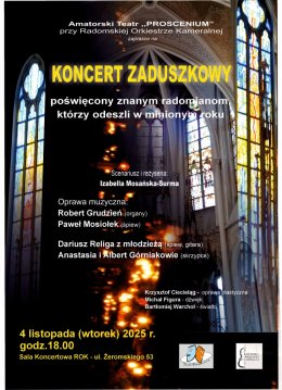 Koncert Zaduszkowy 2025