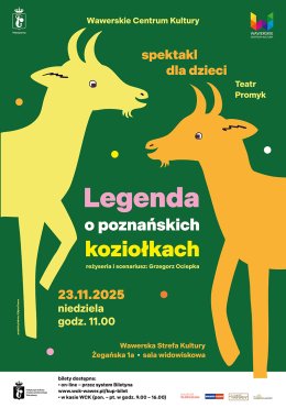 Legenda o poznańskich koziołkach - Spektakl dla dzieci