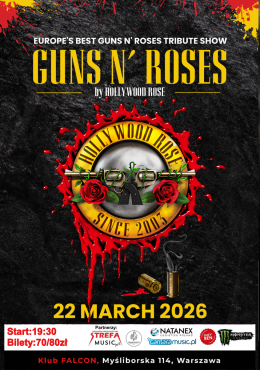 GUNS N 'ROSES Tribute Show by Hollywood Roses