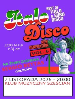 Italo Disco vol.6 - Sergio Bettas + AFERPARTY z Dj-em
