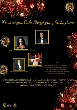 Noworoczna Gala Muzyczna z Gwiazdami 2026 w Nadarzynie