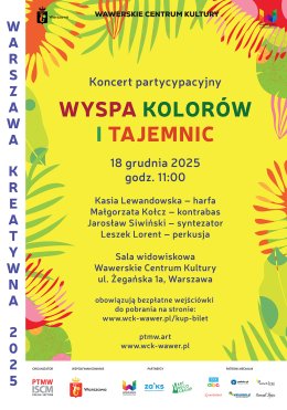 Wyspa kolorów i Tajemnic - koncert partycypowany