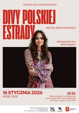Divy polskiej estrady - recital Anny Rusowicz