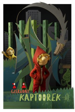 Teatralne Poranki w Forcie Borek - "Czerwony Kaptoorek" - Teatr Chrząszcz w Trzcinie