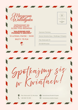 Najpiękniejsze piosenki o miłości - Koncert duetu Sceny pod Regałem