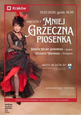 Koncert „Wieczór z mniej grzeczną piosenką” 13.02.2026