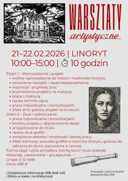 Linoryt – z matrycy na papier
