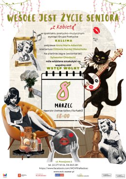 „Wesołe jest życie seniora z kobietą” z okazji Dni Kobiet w Wawrze