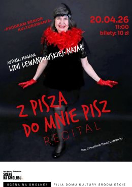 „Z Pisza do mnie pisz” PROGRAM SENIOR – KULTUROMANIA