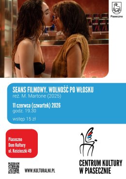 Seans filmowy. WOLNOŚĆ PO WŁOSKU, Dom Kultury, Piaseczno