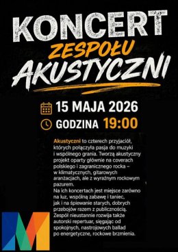 Koncert zespołu Akustyczni